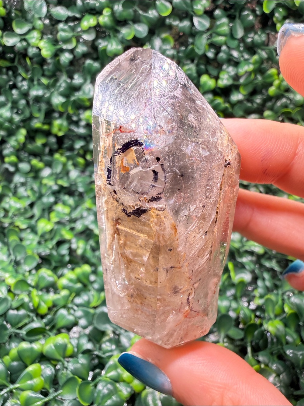 DT Quartz Enhydro w/ Multiple Water Pockets!